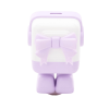 cargador mini ganrobot 30w serie uno | 1 usb c de carga rápida | tecnología gan ii | multiprotocolo pd/qc/scp/fca | carga inteligente | pantalla led | zapato magnético extraíble | thermal guard | color lila.
