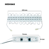 módulo led resistente a intemperie / 4500 lúmenes / 110v / luz cálida 2 700 k / hasta 20 módulos en serie / no requiere transformador.