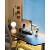 brazo ajustable para monitor ergonómico / compatible con monitores de 17" 30" / capacidad de peso hasta 9 kg / rotación 360° / inclinación +85° a 30° / giro 180° / ajuste de resorte de gas / color blanco
