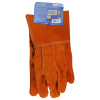 guantes de carnaza largo/ refuerzo en palma / resistente a abrasión y temperaturas moderadas.