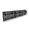 accesorio placa para montaje doble de pantallas para exhibicion de pared a pared| dimensiones 225.2 mm x 126.2 mm x 95 mm