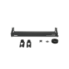 organizador de cables frontal, para panel de fibra Óptica hd flex™, de 1 ur, color negro