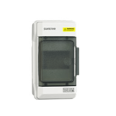 gabinete plástico para exterior ip65 para riel din 4 espacios. gabinete plástico para exterior ip65 para riel din 4 espacios.