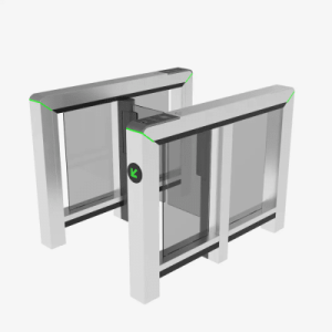 puerta de velocidad de un solo carril mars s1000 series / sensor infrarrojo 8 pares (opción hasta 12) / controlador pgic / acero inoxidable sus304 / panel de lectura conmutable / anti seguimiento / monitoreo unidireccional / integración con