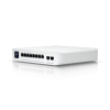unifi switch empresarial capa 3 de 8 puertos poe 802.3af/at 2.5g + 2 puertos 1/10g sfp+, 120w, pantalla informativa