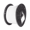 bobina de cable utp de 4 pares, vari matrix hd, cat6a, 23 awg, cmr (riser), color gris, 305m