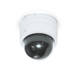 cámara ip unifi g5 domo ultra, de bajo perfil para interior, 2k (4mpx), ángulo amplio 102.4°, visión nocturna ir hasta 20 mts, detección de eventos, para pared o techo