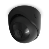 cámara de seguridad turret color negro / alimentación poe/ resistente a manipulaciones ik04/ sensor de imagen 1/1.8" 8mp/ ajuste manual 3 ejes