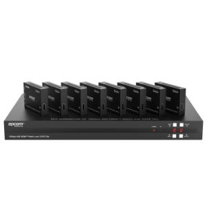 matriz hdmi 8x8 | 4k@60hz 4:4:4 | 8 salidas hdmi + 8 cat | extensión hasta 70 m | audio hd | control ir/lan/rs 232/web gui