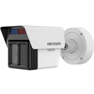 [deepinview x] bala ip triple lente 4 mp + 2 mp +2 mp / lente fijo 4 mm +12 mm + 25 mm / analíticos de 120 metros de distancia con protección perimetral / 2 micrófonos y 1 bocina / ip67 / ik10 / darkfighter 2.0 / 120 mts ir