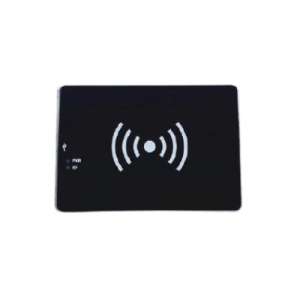 lector rfid uhf de sobremesa / frecuencias uhf 866 868mhz y 902 928mhz / protocolo epc c1 gen2 (iso18000 6c) / distancia de lectura máx. 80 cm / alimentación y comunicación por usb tipo c / grado de protección ip44 / tama&n