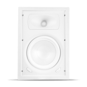 speaker in wall truaudio ghost series | 2 way | woofer 8in polipropileno blanco | tweeter 1in | potencia 5 125 w | impedancia 8Ω | rango de frecuencia 40 20khz | sensibilidad 90db