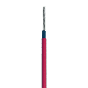 cable fotovoltaico rojo / cobre estañado / 6 mm² (10 awg) / 2000v / rollo 500m / ul 4703 y tuv