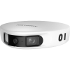 panovu series / vista panorámica 180° / 32 megapixel en total / 2 micrófonos integrados / ip65 / poe+ / micro sd / ideal para grabar partidos de futbol