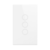 (wifi) apagador switch inalámbrico wifi, control de 3 regresos de carga, 110v