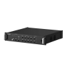 amplificador de red 2 zonas de 240w hasta 500 watts | salida de 100v y 70v | compatible con tareas en tiempo real y programadas | gestión de biblioteca de materiales de audio | entrada de alarma | compatible con hikcentral
