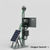 kit solar para repetidores kenwood/ nxr1700/1800