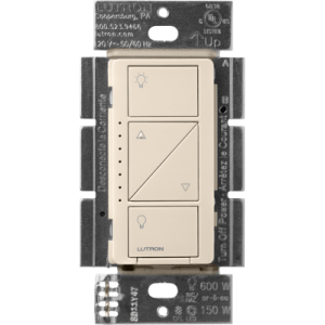 (caseta wireless) atenuador, aumenta/disminuye intensidad de iluminación, requiere cable neutro. 250w led /1000 inc/hal