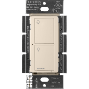 (caseta wireless) interruptor inteligente on/off, requiere cable neutro. 6a, /120v