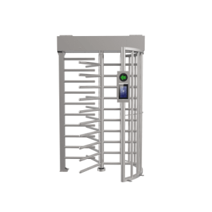 torniquete sencillo (1 carril) de cuerpo completo bidireccional / exterior / acero inoxidable sus304 / 30 personas por minuto / compatible con reconocimiento facial (terminal no incluida)