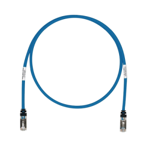 patch cord cat6a, blindado s/ftp, cm/ls0h, 20 m, color azul