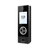 terminal facial min moe wifi & poe con botón de llamada y lector de huella / exterior ip65 / tarjetas virtuales bluetooth con hikconnect teams / 1000 rostros y 3,000 huellas / hik ia