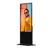 pantalla de 55" 4k para publicidad digital / base para piso (totem) / gestión de contenido y control centralizado