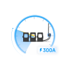 medidor de corriente lorawan para tres fases hasta 300 ampers