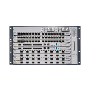 olt modular tipo chasis gpon/xgs pon combo, 7 ranuras de servicio, incluye 1 tarjeta de servicio de 16 puertos gpon