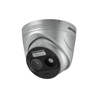 (hikfire) cámara ip turret de detección térmica de incendios / detección de llamas y temperaturas anormales / 4 megapíxel (lente Óptico) + 1 megapíxel (lente térmico) / compatible con hik connect