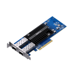 adaptador de red sfp28 de 25 gbe de doble puerto | compatible con synology | pcie 3.0 x8 | sfp28 sr y lr | link aggregation | garantía de 5 años.