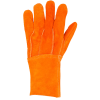 guantes de carnaza largo/ refuerzo en palma / resistente a abrasión y temperaturas moderadas.