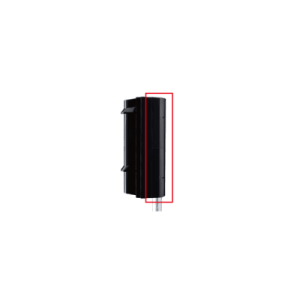 cubierta trasera para barrera montada a poste para barreras fotoelectricas serie sl optex