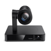cámara yealink uvc86 4k inteligente con seguimiento automático por voz para salas de gran tamaño