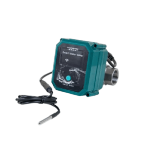 válvula inteligente dn20 (3/4´´) conexión wifi 2.4 para control de agua / dc 5v / ip67