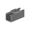 tope unicanal muesca para tornillo de 1/2" ( 13 mm ).