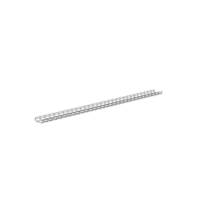 charola wire basket de 8 in (203 mm) de ancho, 2 in (50 mm) de alto, 3 m de largo, hasta 187 cables cat6, color negro