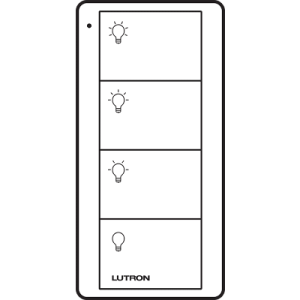control pico 4 botones, 2 grupos, complemente con un atenuador o switch on/off