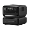 ecoflow river 3 plus | estación de energía portátil 572wh litio lfp / 4 ac 800w (max. 1600w) / 1 usb c 100w / 3 usb a 12w / cargador de coche 10a, 126w max. / conectividad wifi y bluetooth (app) / carga solar 220w max.