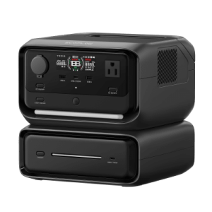 ecoflow river 3 plus | estación de energía portátil 572wh litio lfp / 4 ac 800w (max. 1600w) / 1 usb c 100w / 3 usb a 12w / cargador de coche 10a, 126w max. / conectividad wifi y bluetooth (app) / carga solar 220w max.