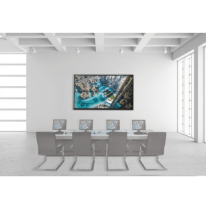 kit videowall 2x2 / incluye 4 pantallas de 55" / decoder / base de pared / accesorios de instalación