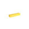 canaleta fiberrunner™ 4x4, de pvc rígido, color amarillo, 3 m de largo