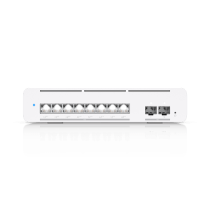 usw pro xg 8 poe switch poe++ capa 3 etherlighting™ de 8 puertos 10gbe (todos poe++) y 2 puertos sfp+ con disponibilidad poe de 155w