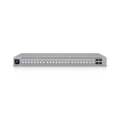 unifi switch pro hd capa 3, 24 puertos etherlighting / (22) puertos 2.5 gbe, (2) puertos 10gbe, (4) puertos 10g sfp+ unifi switch pro hd capa 3, 24 puertos etherlighting / (22) puertos 2.5 gbe, (2) puertos 10gbe, (4) puertos 10g sfp+