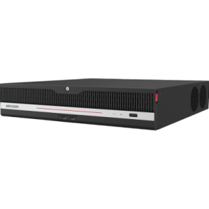[doble poder de decodificación] nvr 32 megapixel (8k) / 64 canales ip / acusense / anpr / conteo de personas / heat map / 8 bahías de disco duro / soporta raid con hot swap / 2 hdmi en 8k / soporta pos / alarmas i/o / smart search