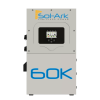 inversor hibrido interactivo sol ark, 60 kw, 480 vcc, 3 fases. , wifi incluido, ip65, entrada de baterías a 160 800 vcc