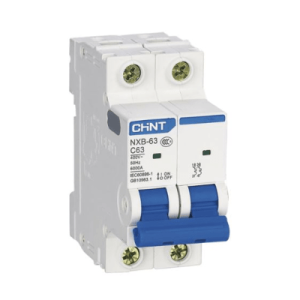 pastilla para riel din, 2 polos, 40 amp, vca:110/415v, 10ka, catálogo: nxb632pc40, serie: nxb 63.