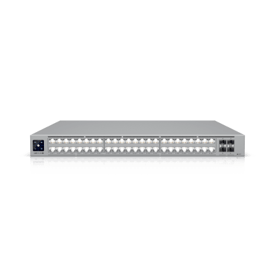 unifi switch usw pro xg 48 poe / capa 3 / 48 puertos poe+++ (32 × 10 gbe, 16 × 2,5 gbe) + 4 puertos sfp28 25 g / 1080 w poe total unifi switch usw pro xg 48 poe / capa 3 / 48 puertos poe+++ (32 × 10 gbe, 16 × 2,5 gbe) + 4 puertos sfp28 25 g / 1080 w poe total