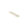 base para canaleta t 70, de pvc rígido, con orificios perforados para montaje, 103.3 x 44.9 x 1800 mm, color blanco mate