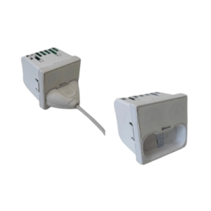 módulo de pared para pulsadores de cama / conector magnético / dimensiones 45x45 mm / material abs anti microbiano / compatible con nx0881/mg